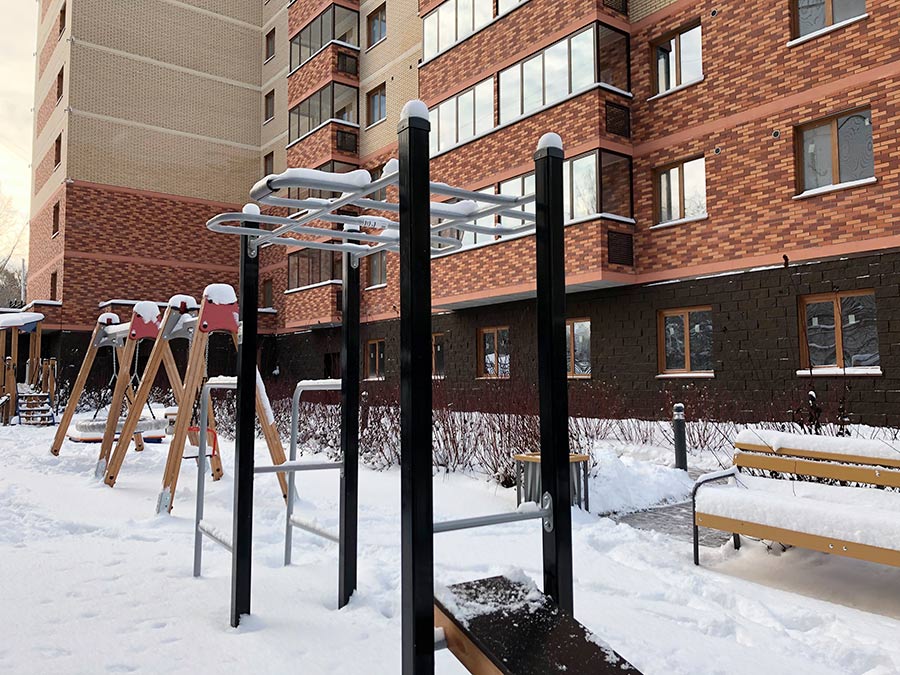 Каким должен быть двор современного жилого комплекса в Новосибирске - Фото