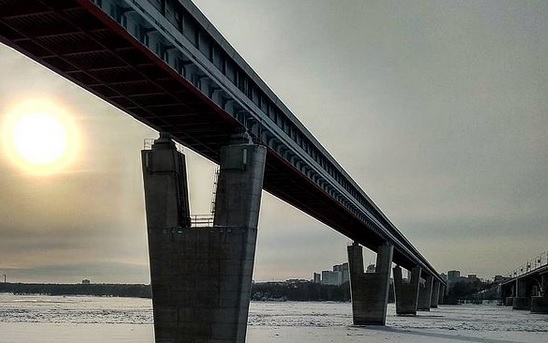 Миниатюра для: Объявлен тендер на проект ремонта Октябрьского моста в Новосибирске