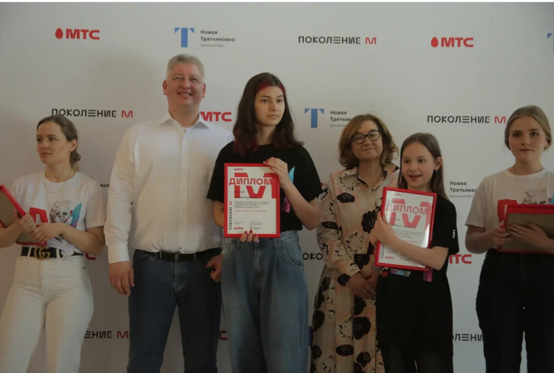 МТС и Третьяковская галерея запустили первую цифровую экспозицию детских работ - Фотография