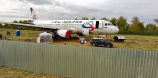 Аварийно севший под Новосибирском самолет распилят