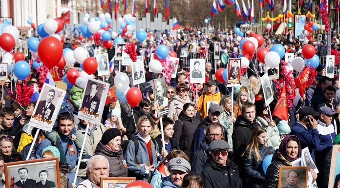 Кузбасс не стал отменять шествие «Бессмертного полка» и фейерверки на 9 мая