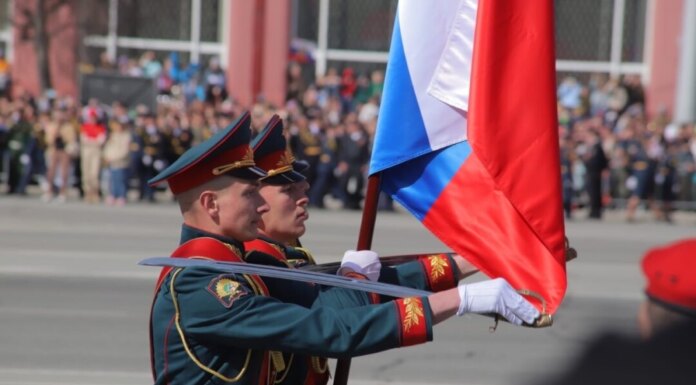 В Новосибирске прошел парад в честь Победы в Великой Отечественной войне