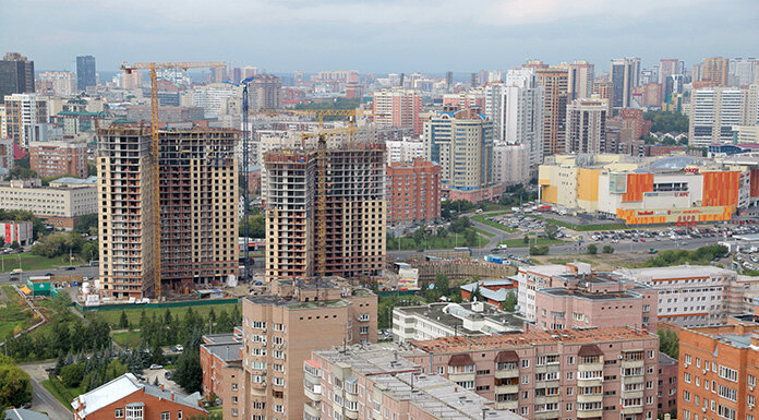 Новый жилой комплекс построят рядом с ТРЦ «Аура» напротив ЖК «Сакура парк» в Новосибирске